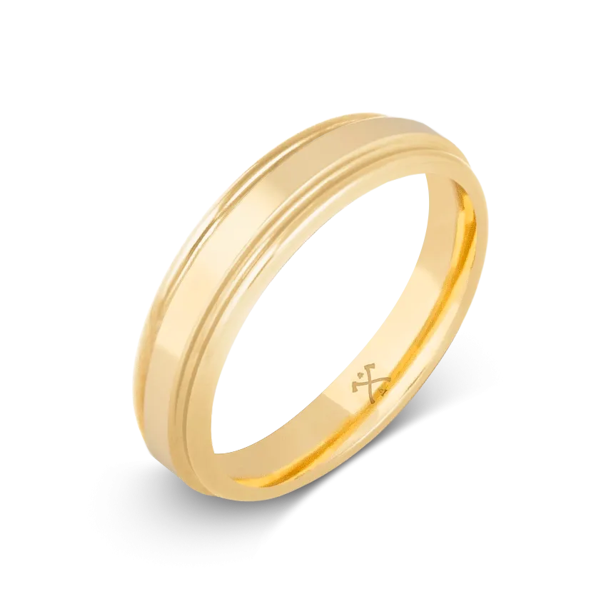 14K Yellow Gold - Build Your Own Band (BYOB)