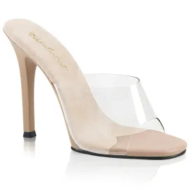 4 Inch Heel GALA-01 Clear Nude