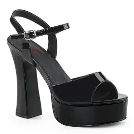 5 Inch Heel DOLLY-09 Black Pat