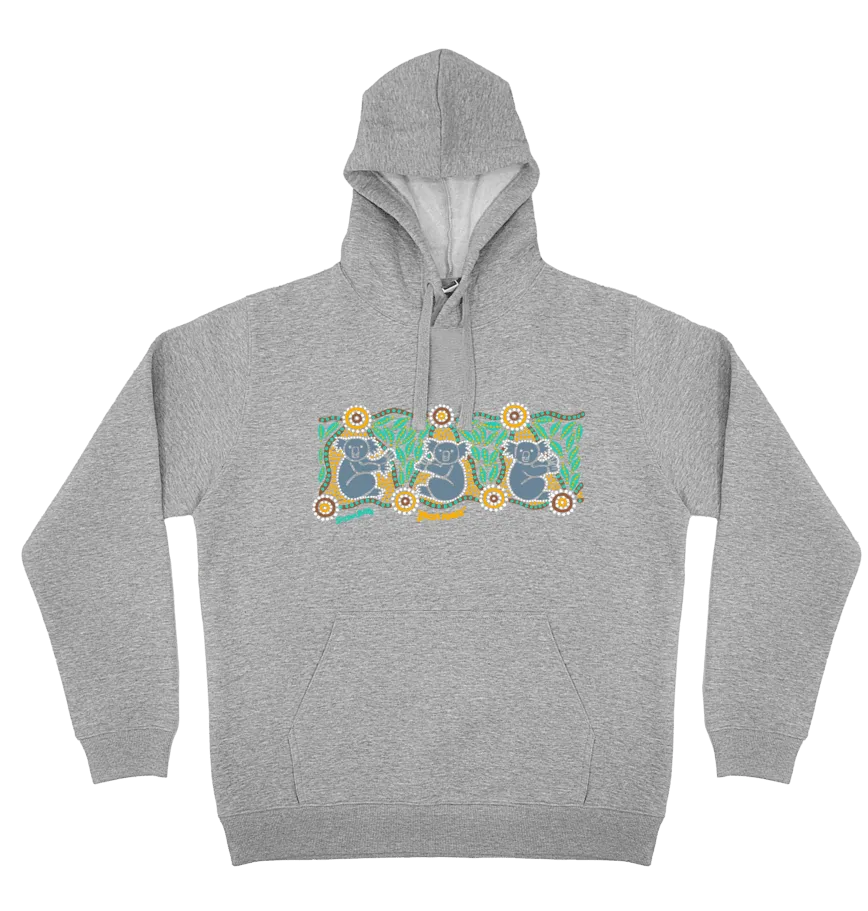 Adults Cozy Hoodie - Bush Koala By Susan Betts