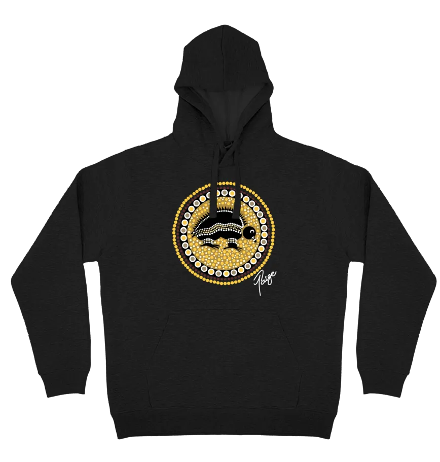 Adults Cozy Hoodie - Bush Tucker Hunting By Tanita Paige