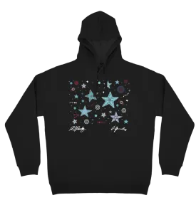 Adults Cozy Hoodie - Dreamtime Stars By Wendy & Alisha Pawley