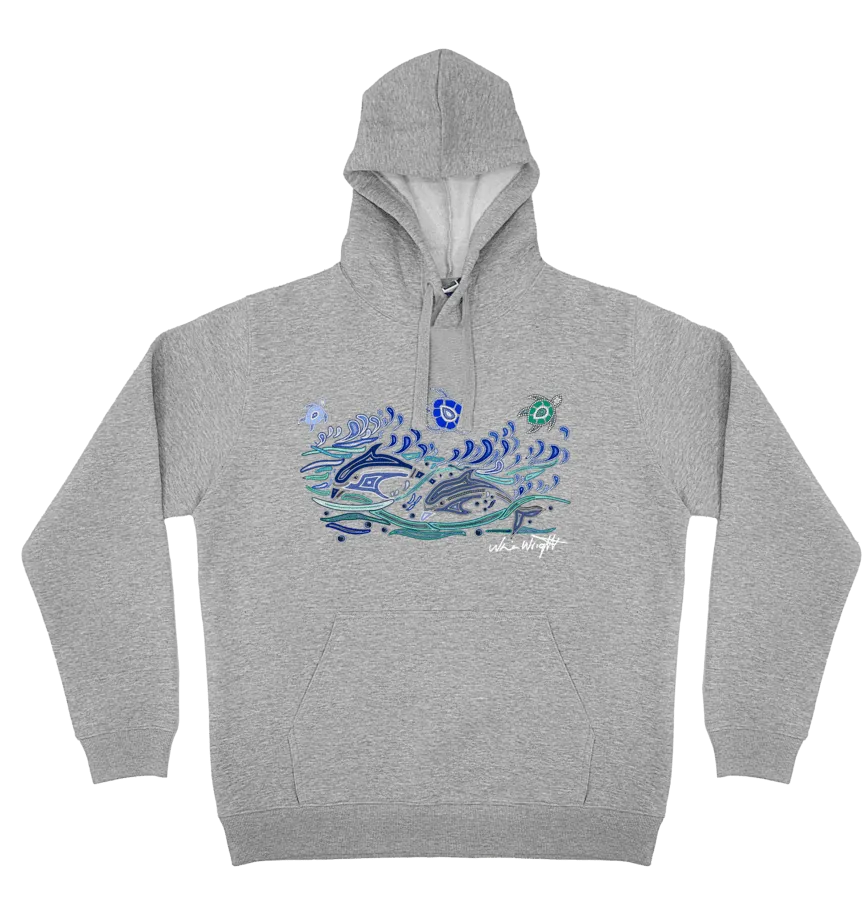 Adults Cozy Hoodie - Ocean Dreams By Nina Wright