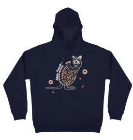 Adults Cozy Hoodie - Quokka By Kathleen Buzzacott