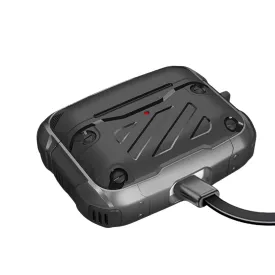 Airpods Pro / Pro 2 Protective Armor Black Case