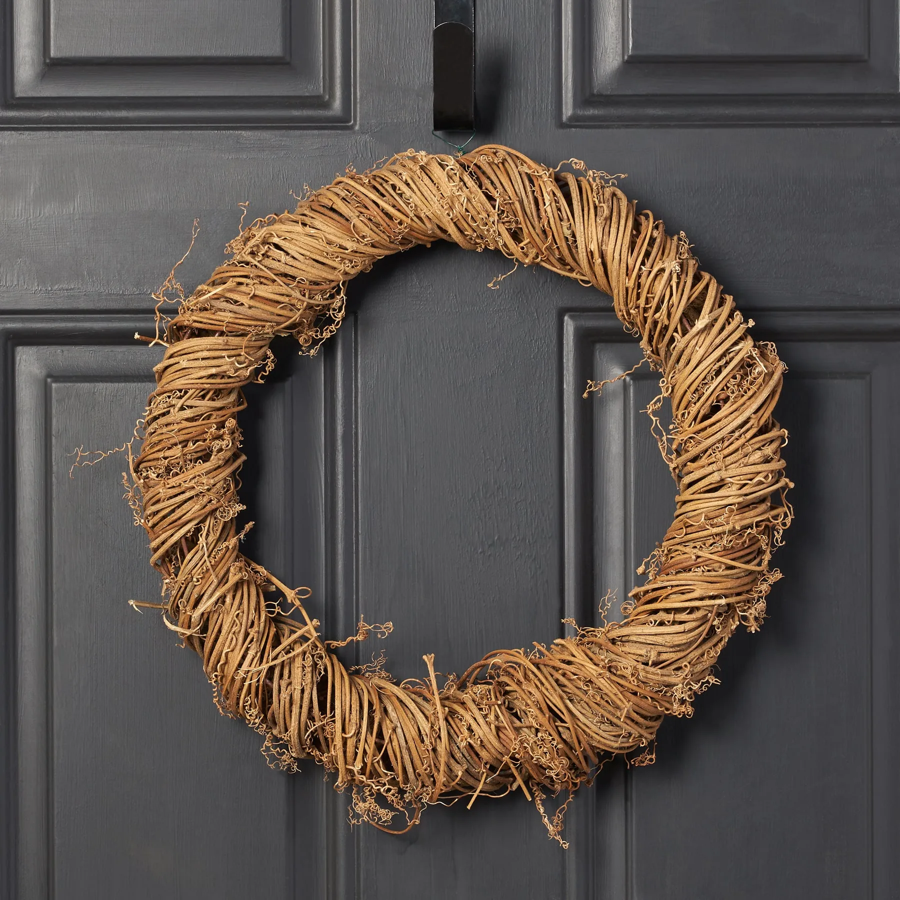 All Season Wrapped Natural Grapevine Twig Everyday Wreath - Available In Two Sizes