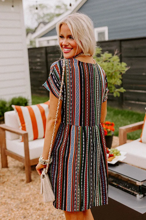 All Smiles In Soho Shift Dress