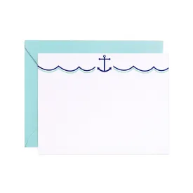 at sea flat notecards