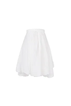 Bong Benh Bubble See-Through Cotton Lawn Midi Skirt