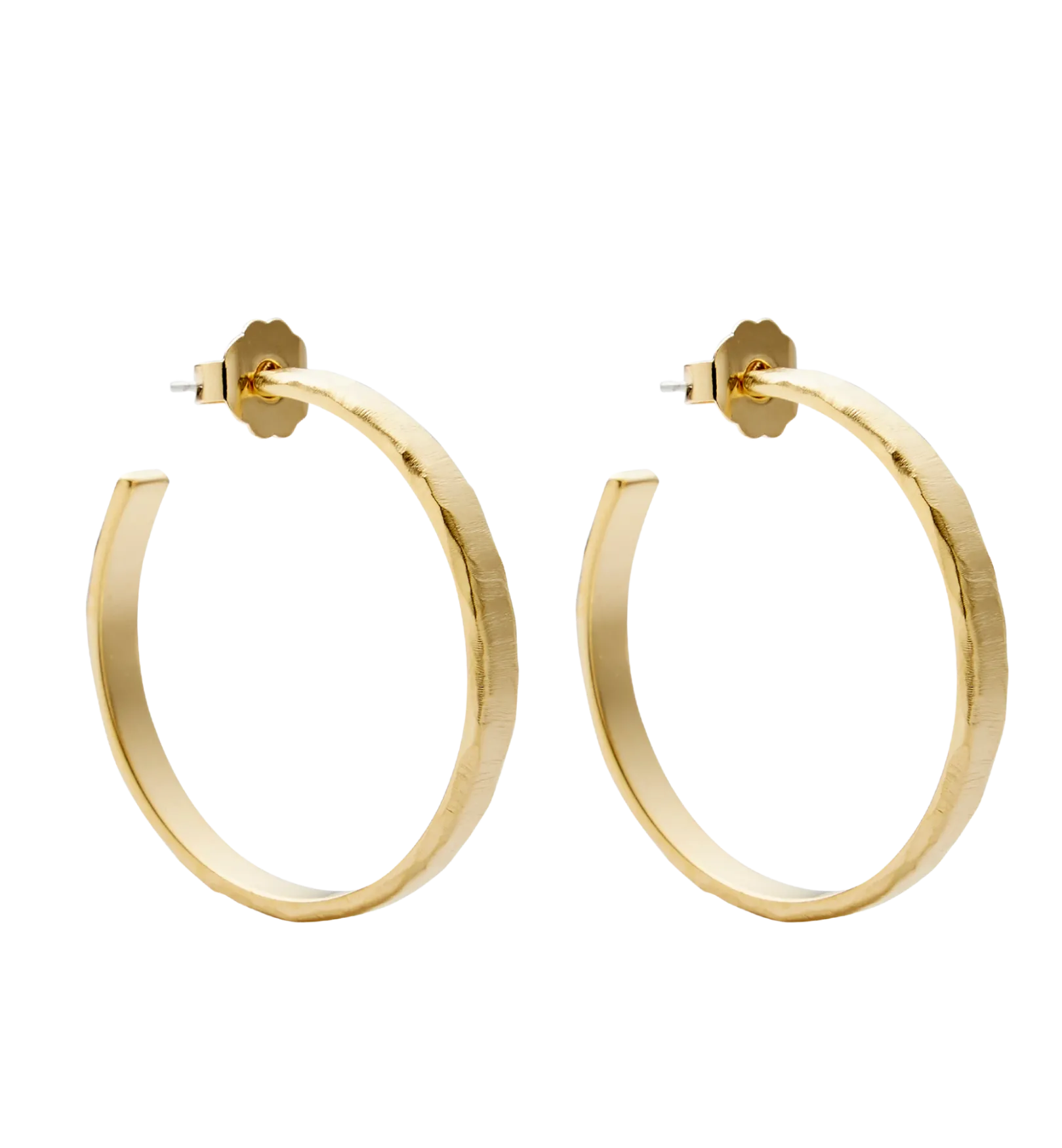 Brinker   Eliza Hammered Hoops Set