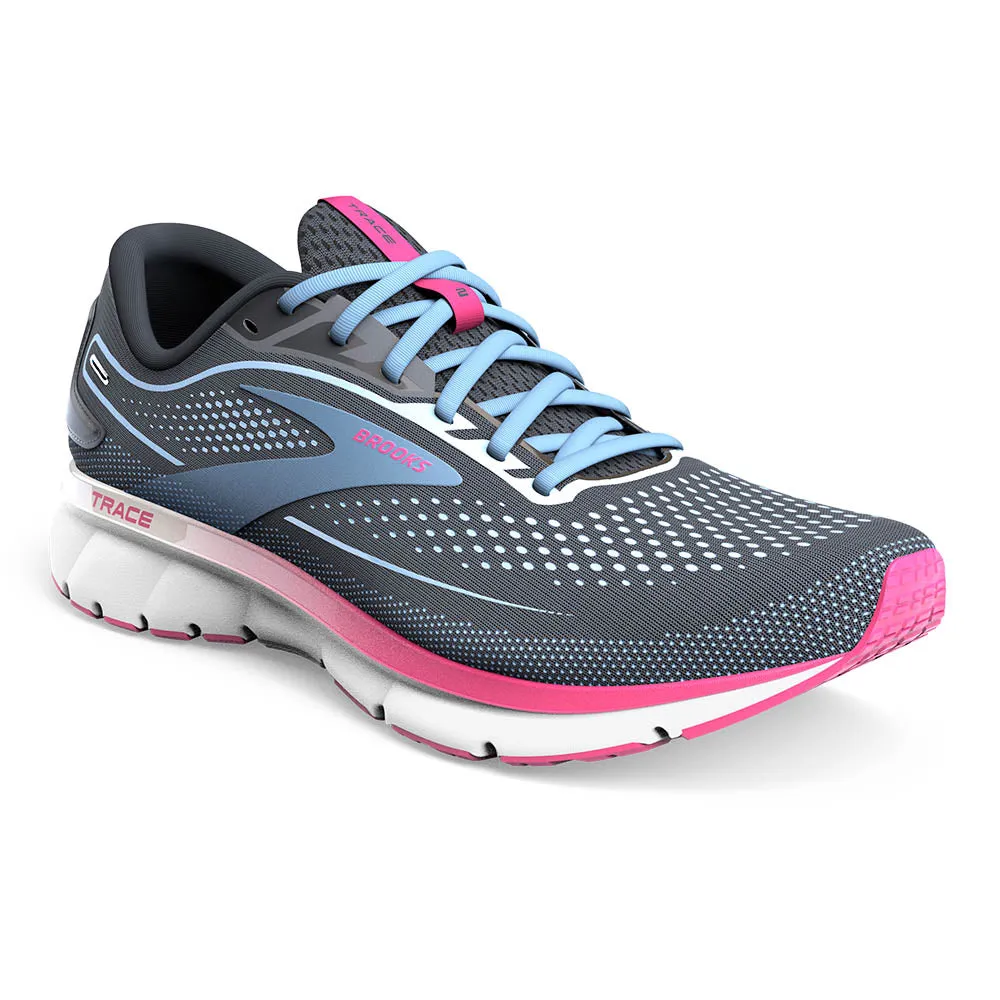 Brooks Trace 2 (Womens) - Ebony/Open Air/Lilac