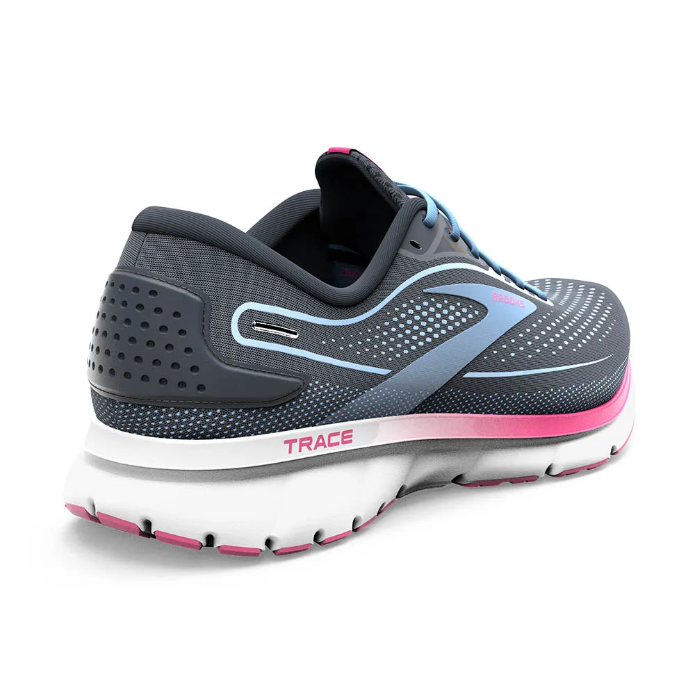 Brooks Trace 2 (Womens) - Ebony/Open Air/Lilac