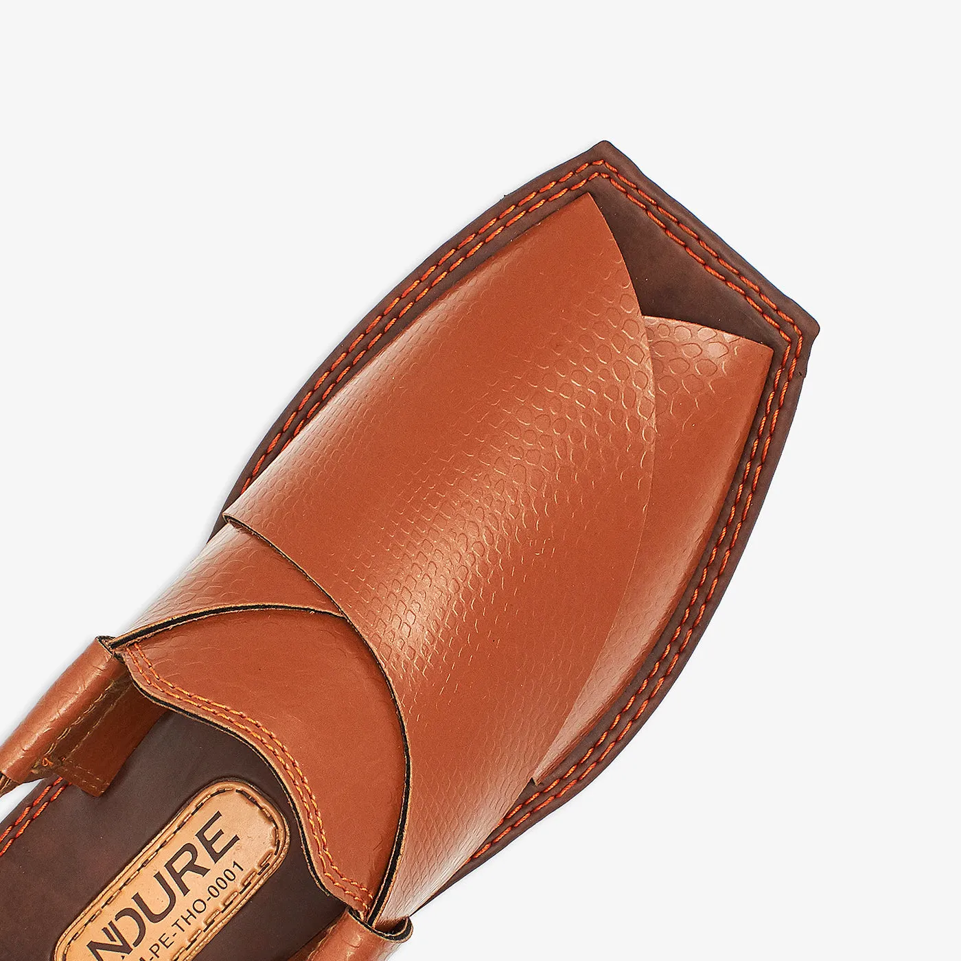 Buckled Peshawari Sandals for Boys