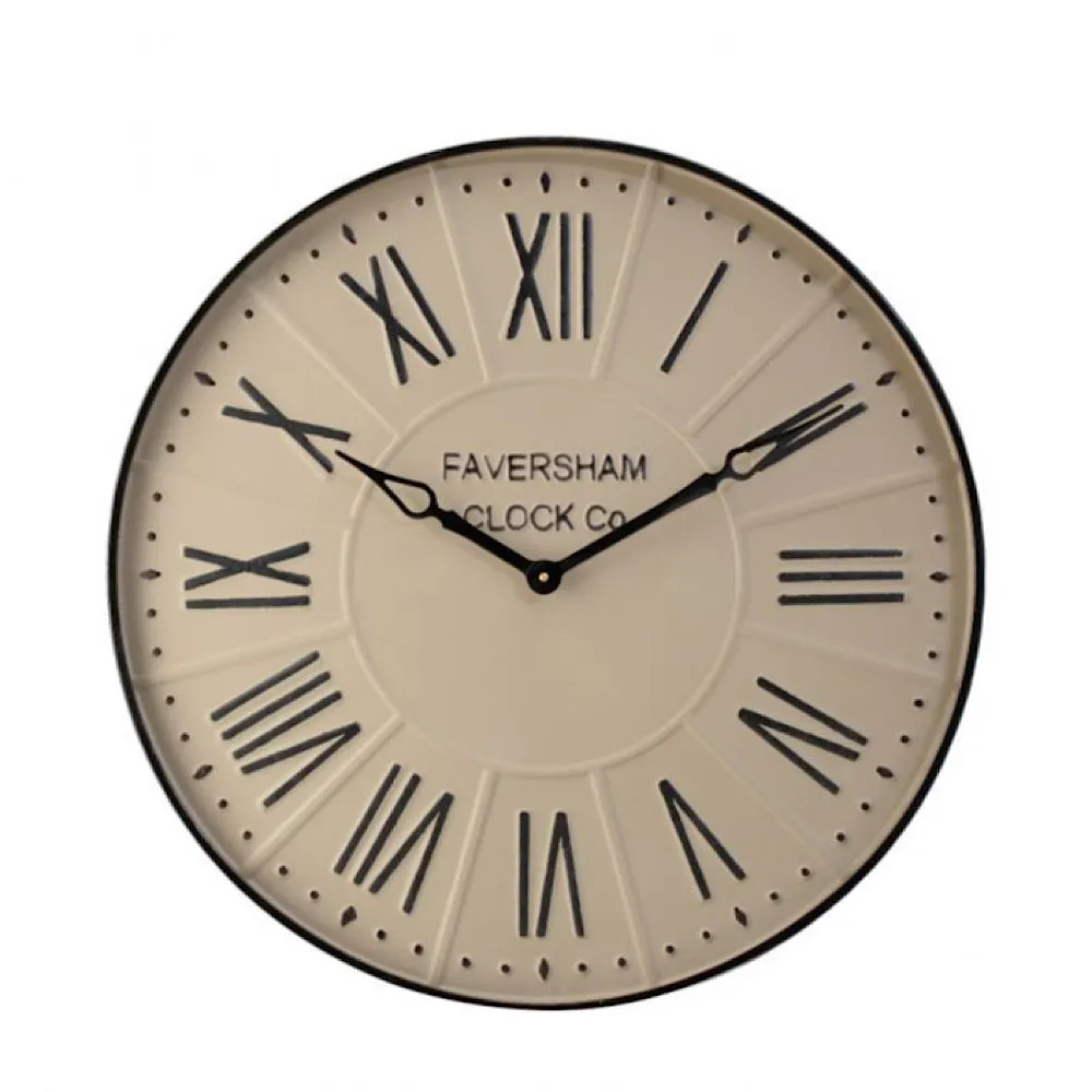 Burnett Metal Clock