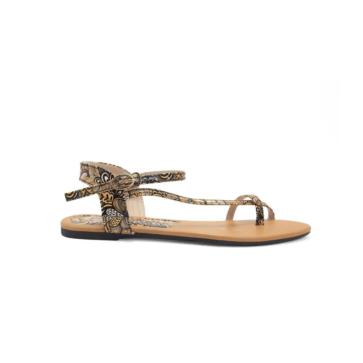 Buy Now Ladies T Strappy Flat Sandals | Nawabi Shoes BD