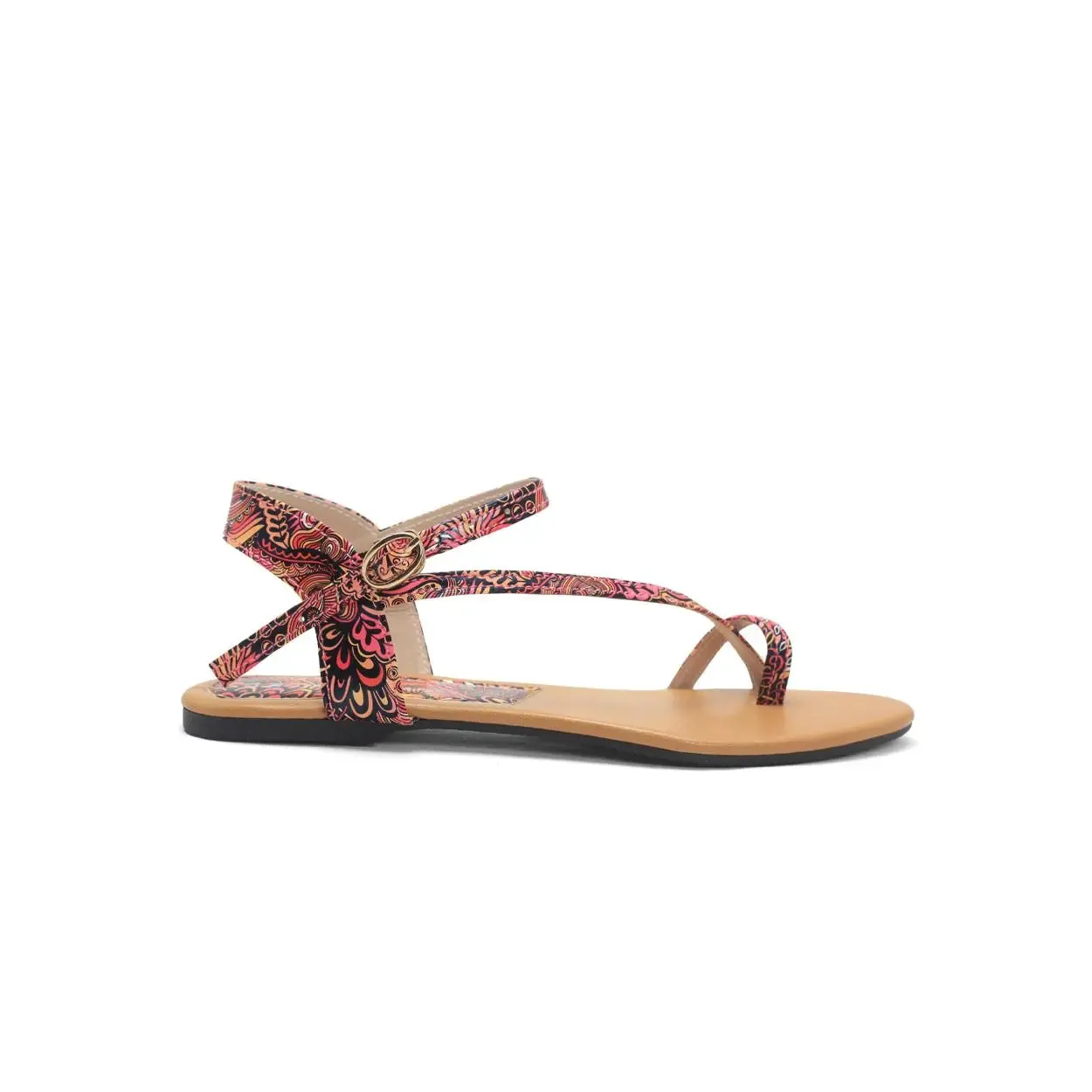 Buy Now Ladies T Strappy Flat Sandals | Nawabi Shoes BD