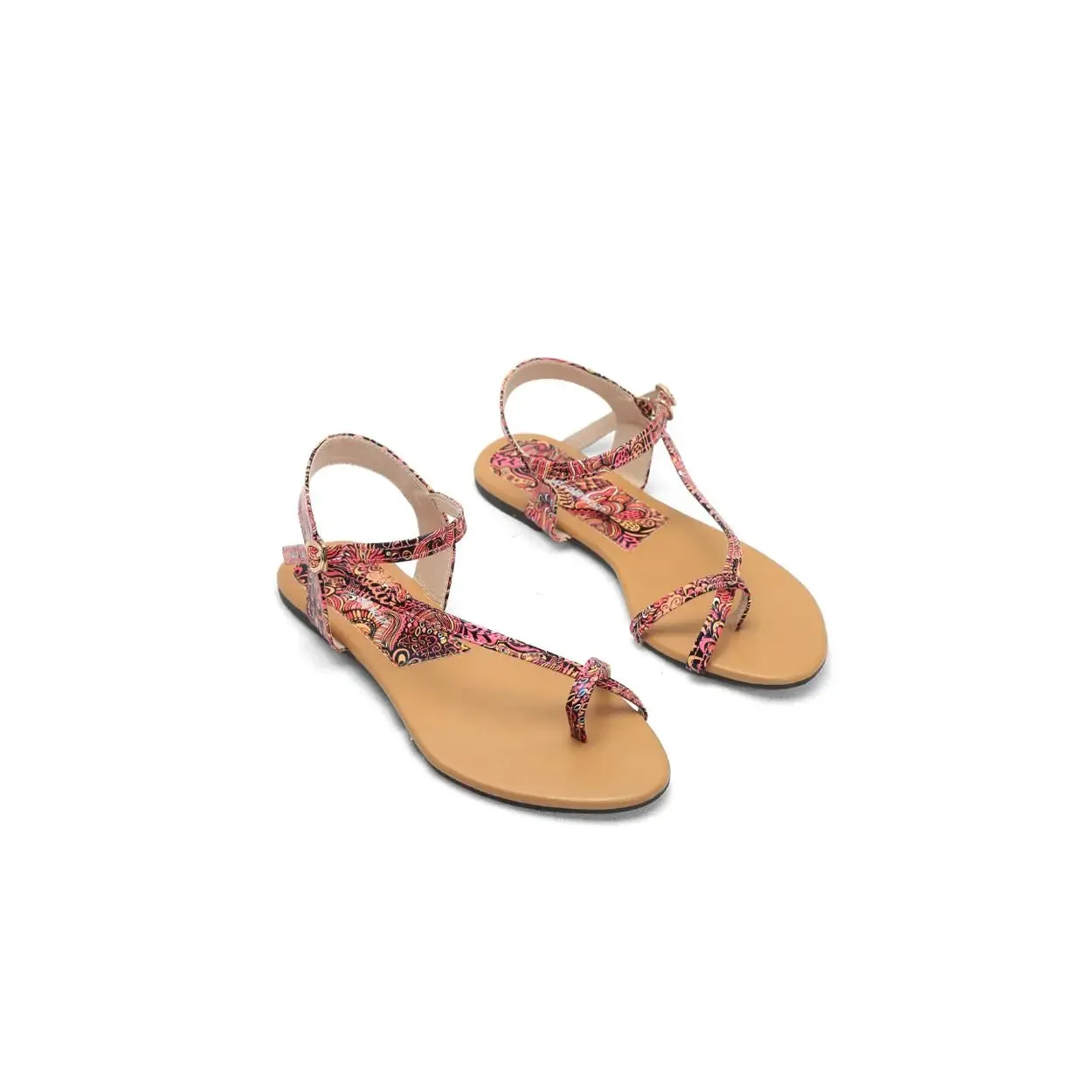 Buy Now Ladies T Strappy Flat Sandals | Nawabi Shoes BD