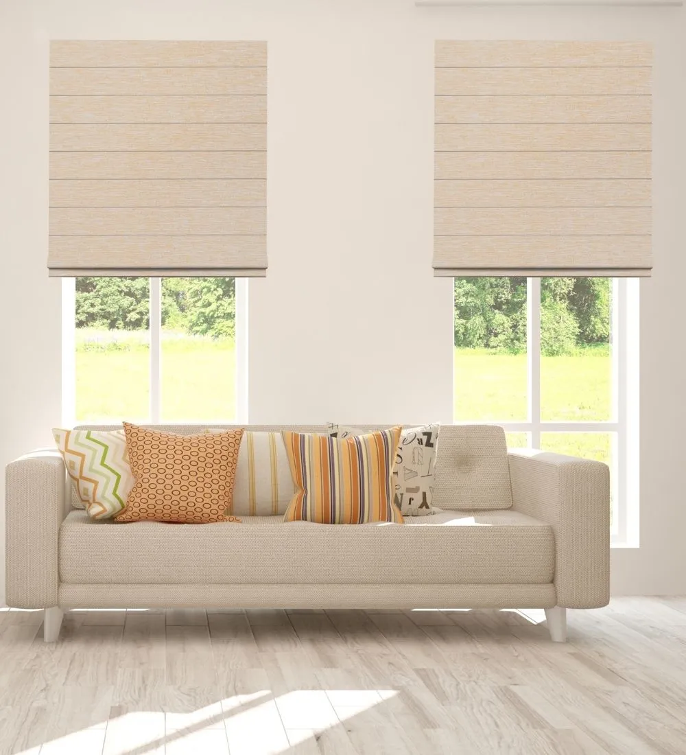 Cara Signature Fabric Blackout Roman Blinds