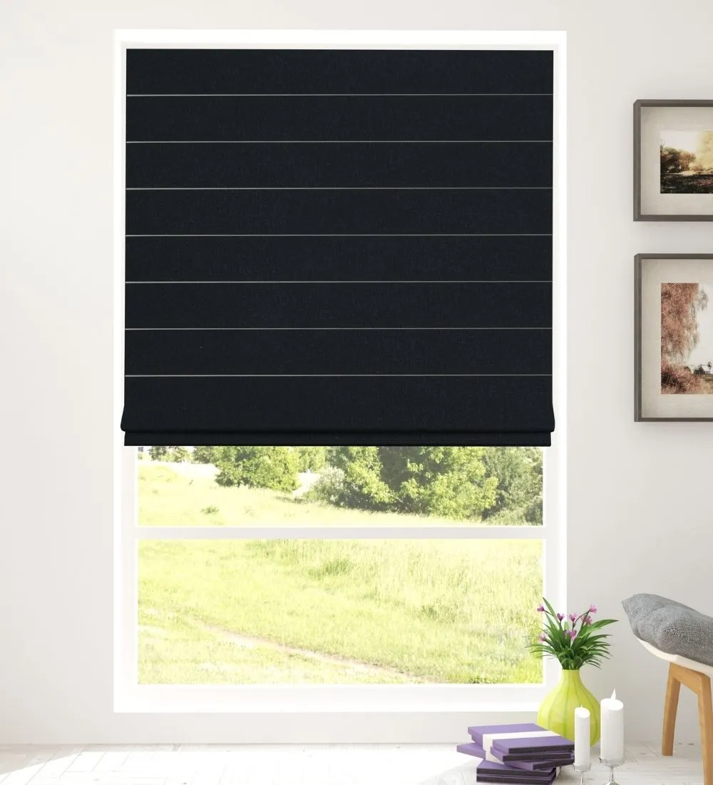 Cara Signature Fabric Blackout Roman Blinds