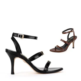 CLAIR - diamonte buckle sandal