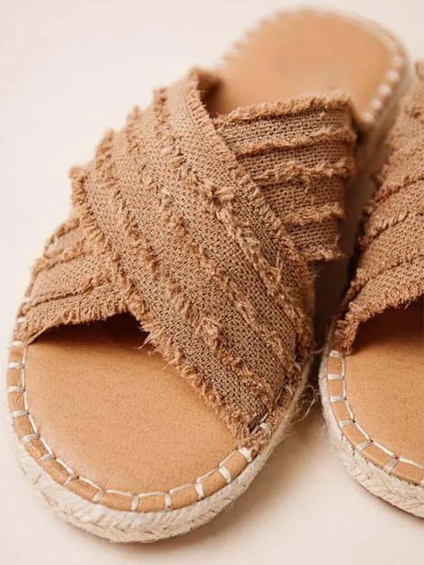 Cleo Espadrille Slides