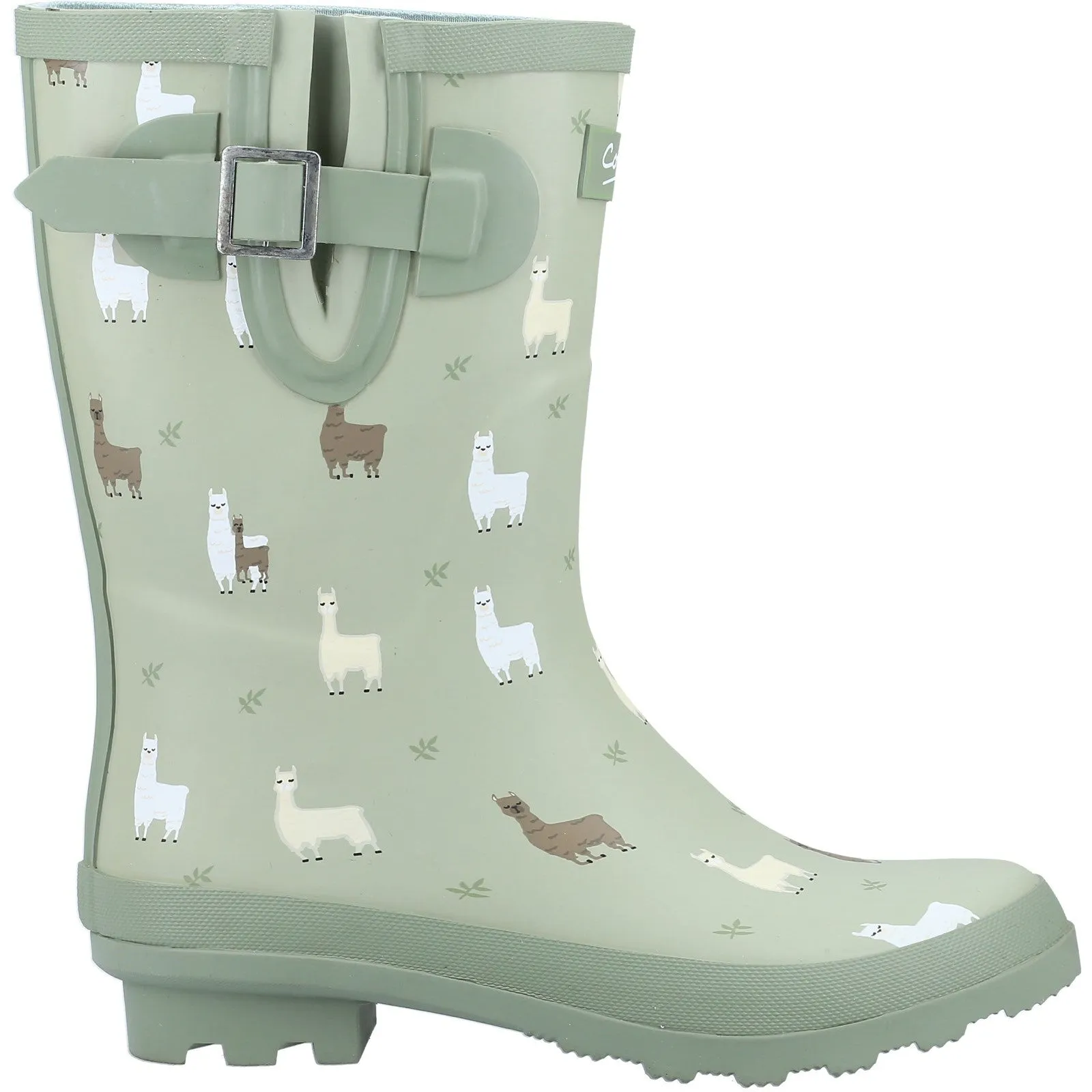 Cotswold Farmyard Womens Printed Mid Wellington