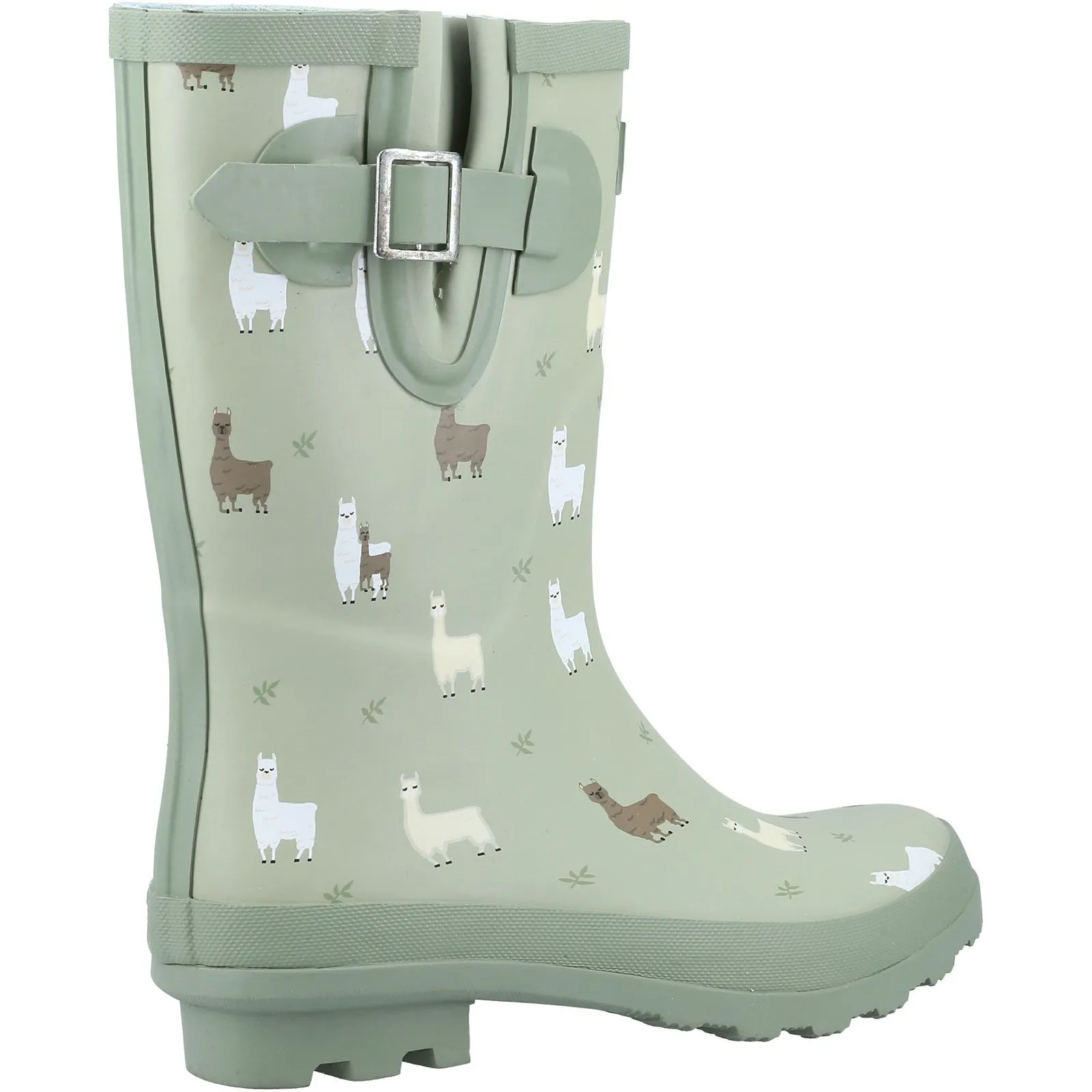 Cotswold Farmyard Womens Printed Mid Wellington