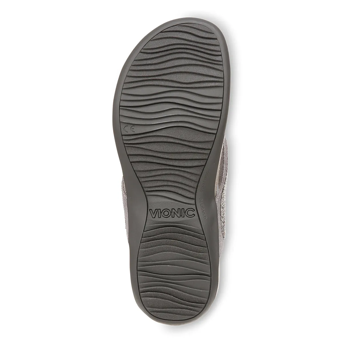 Dillon Shine Toe Post Sandal