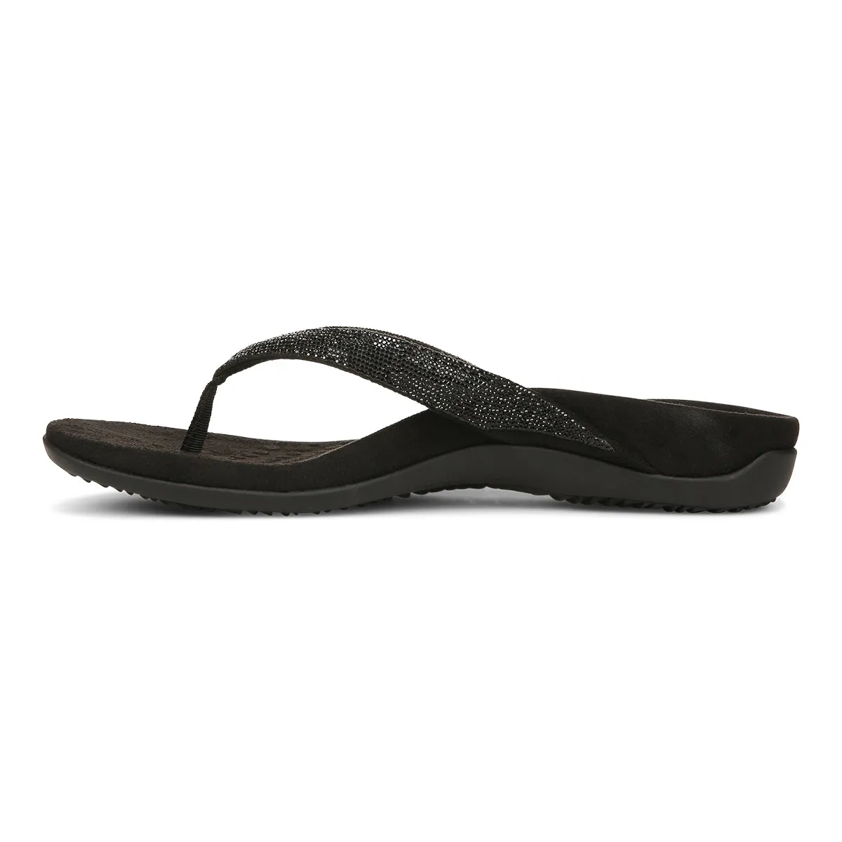 Dillon Shine Toe Post Sandal