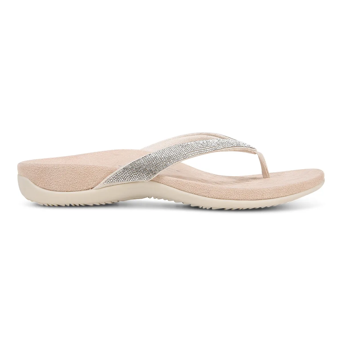 Dillon Shine Toe Post Sandal