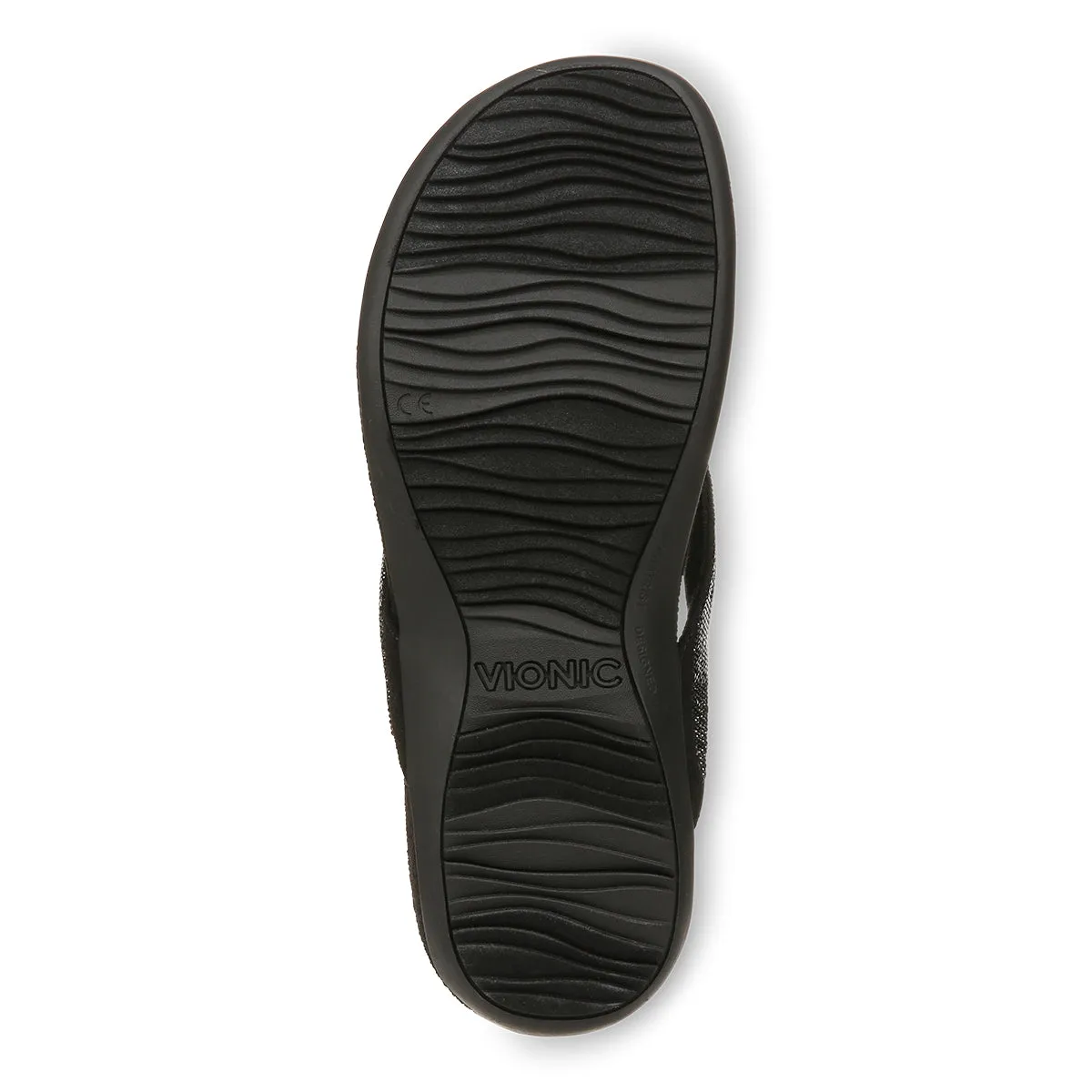 Dillon Shine Toe Post Sandal