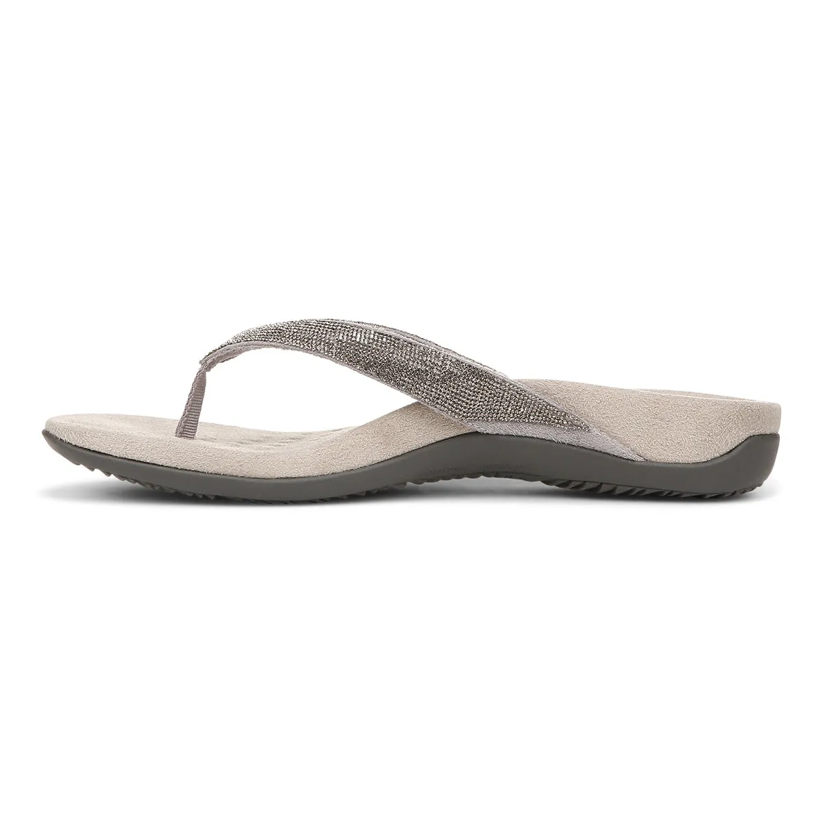 Dillon Shine Toe Post Sandal