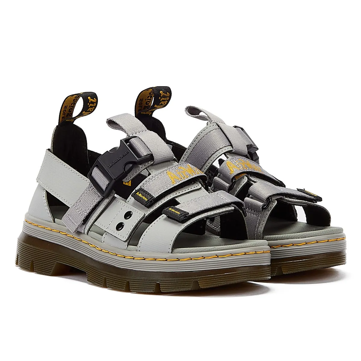 Dr. Martens Pearson Mid Grey Element Sandals