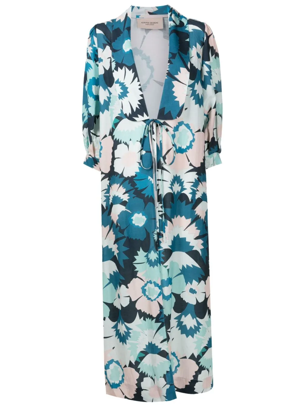 Flower Power Long Robe