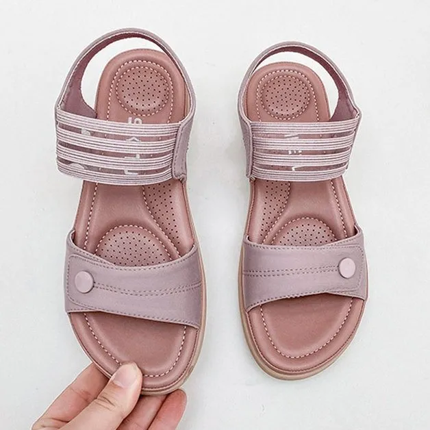 GroovyWish Flat Arch Support Lovely Summer Footwear Sturdy Cushion Women Orthopedic Sandals