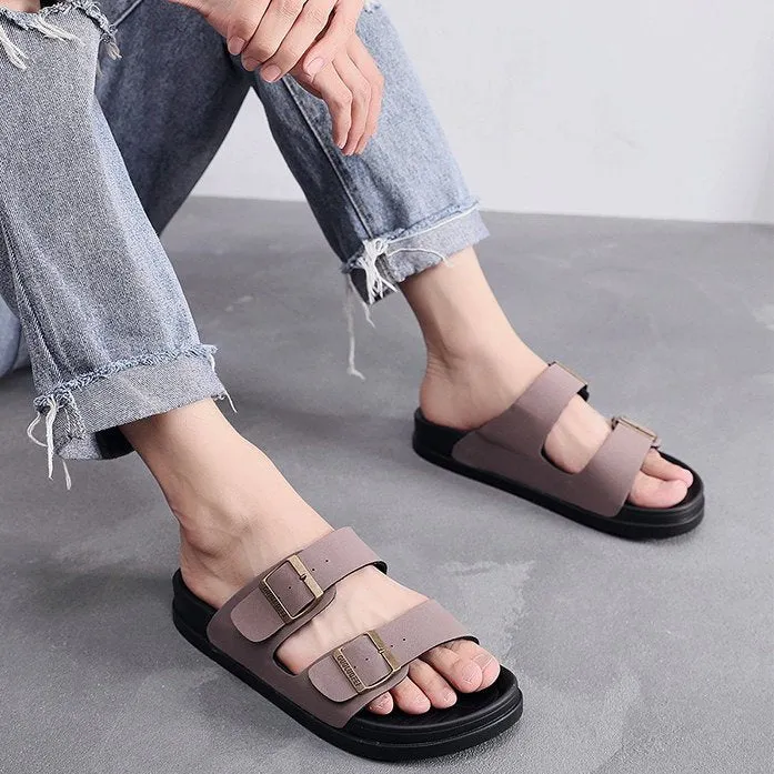 Groovywish Men Waterproof Orthopedic Sandals Open Round Toe Casual Summer 2023