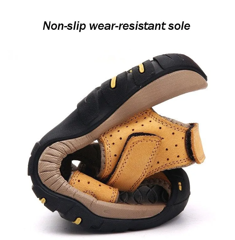 Groovywish Orthopedic Sandals For Men Hollow Casual