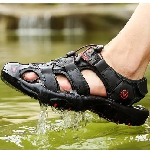 Groovywish Orthopedic Sandals For Men Hollow Casual