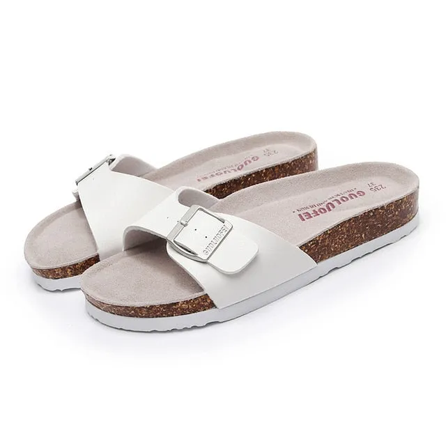 Groovywish Orthopedic Sandals For Women Basic Summer Footwear