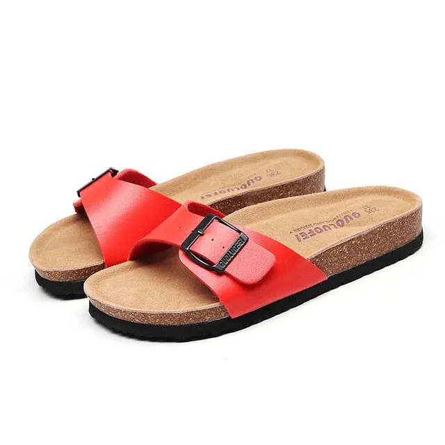 Groovywish Orthopedic Sandals For Women Basic Summer Footwear