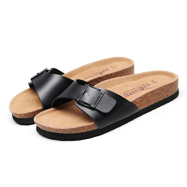 Groovywish Orthopedic Sandals For Women Basic Summer Footwear