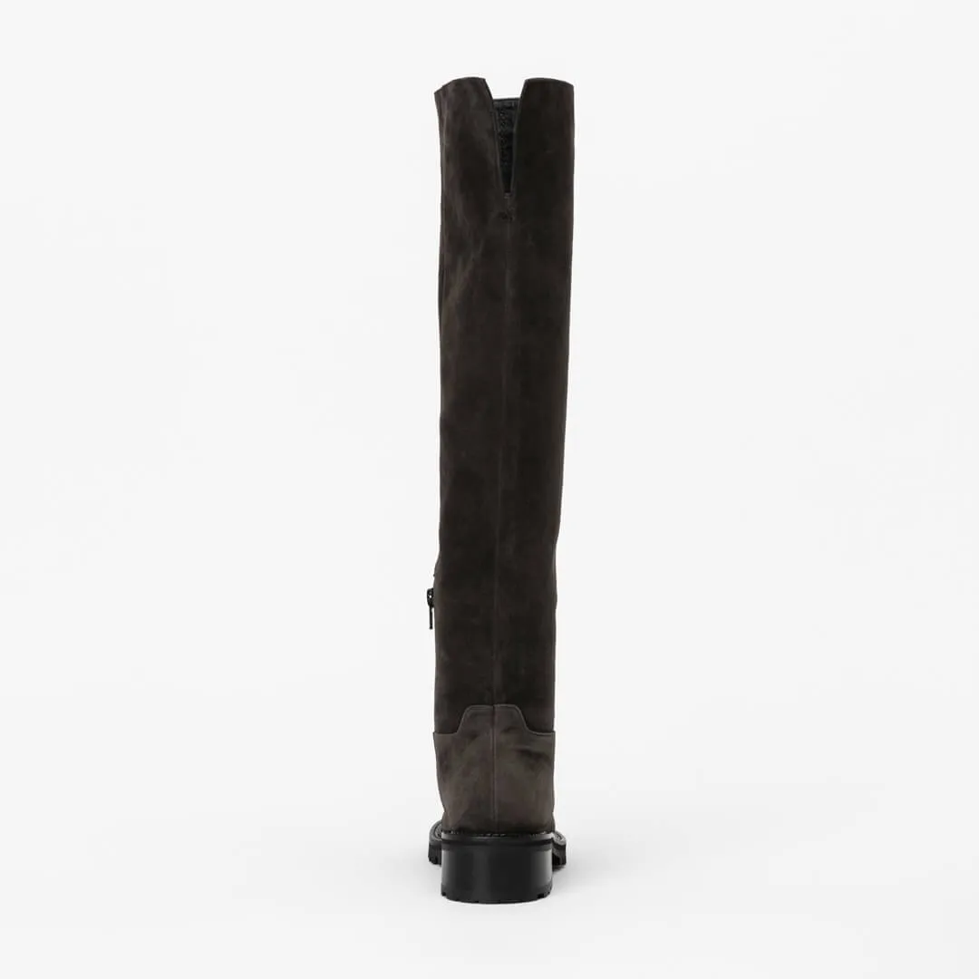 INES - thigh high leather boots