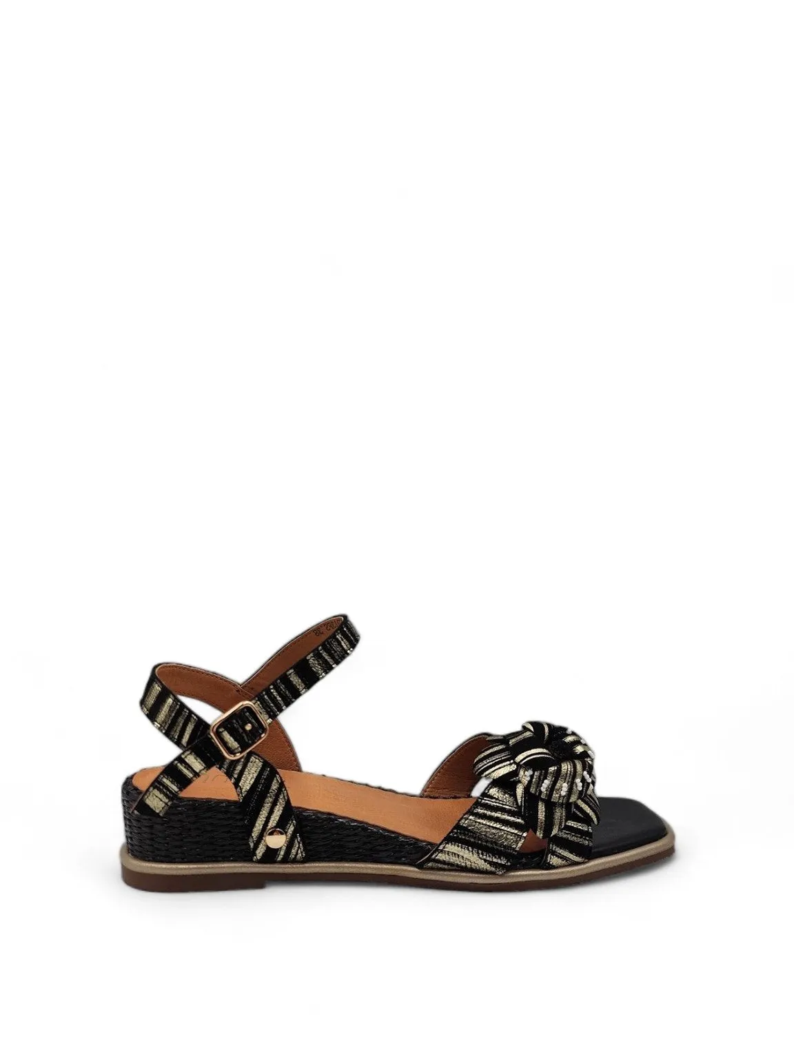 Jardin Flora Flat Sandals