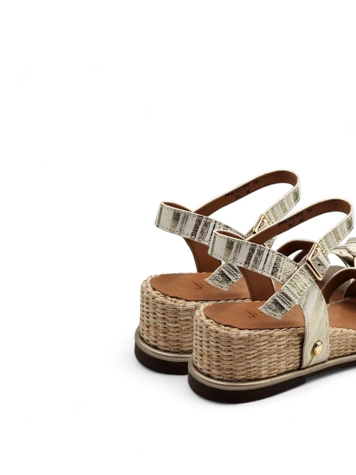 Jardin Flora Flat Sandals