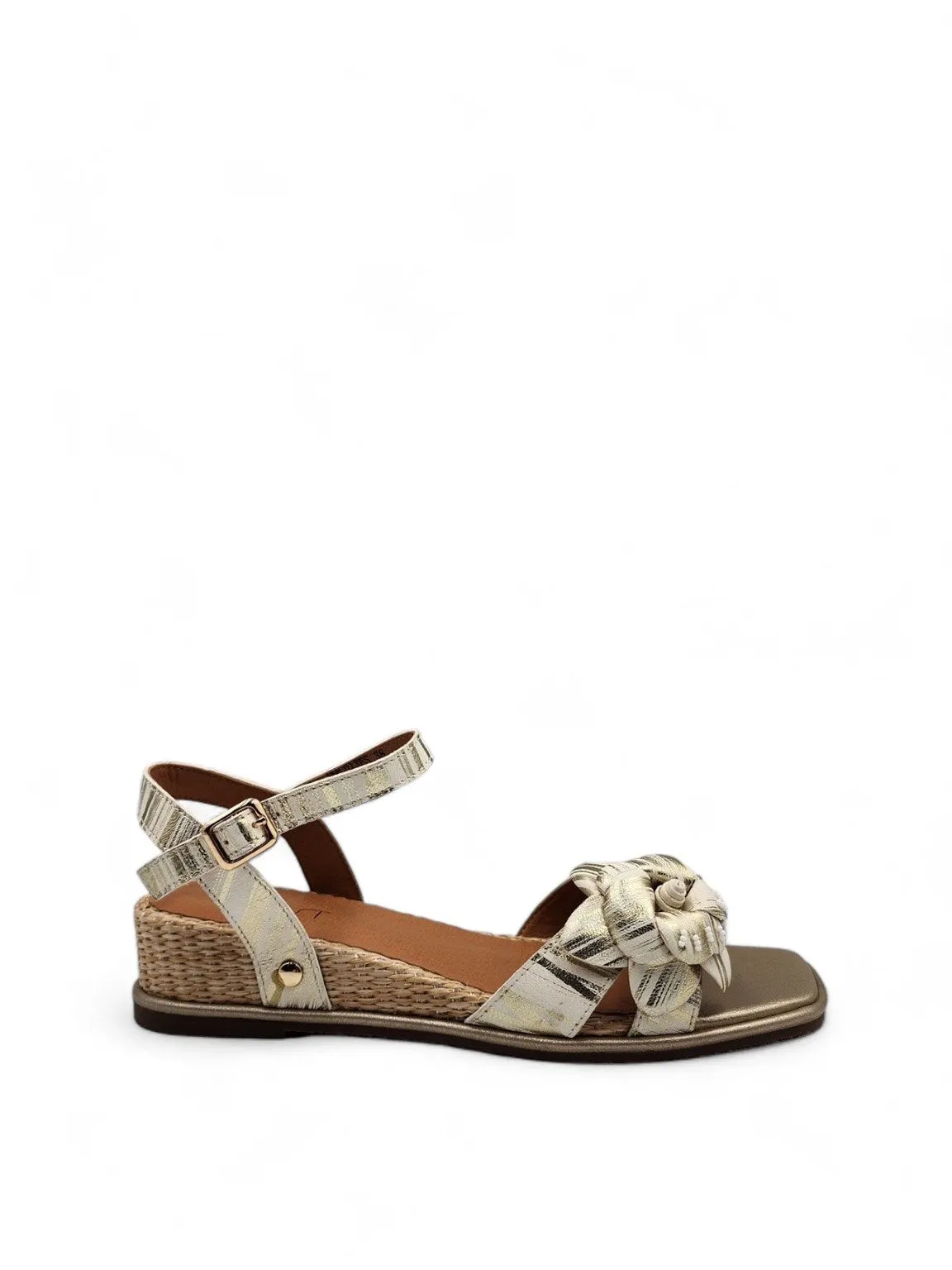 Jardin Flora Flat Sandals