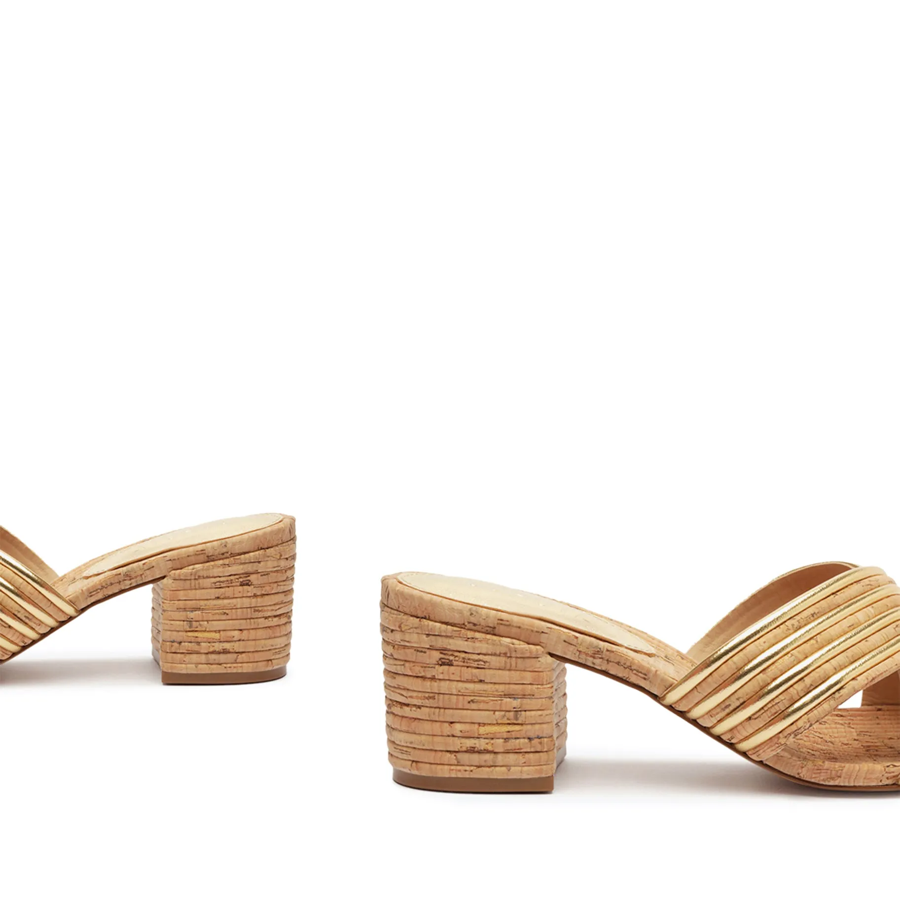 Latifah Mule Cork Sandal