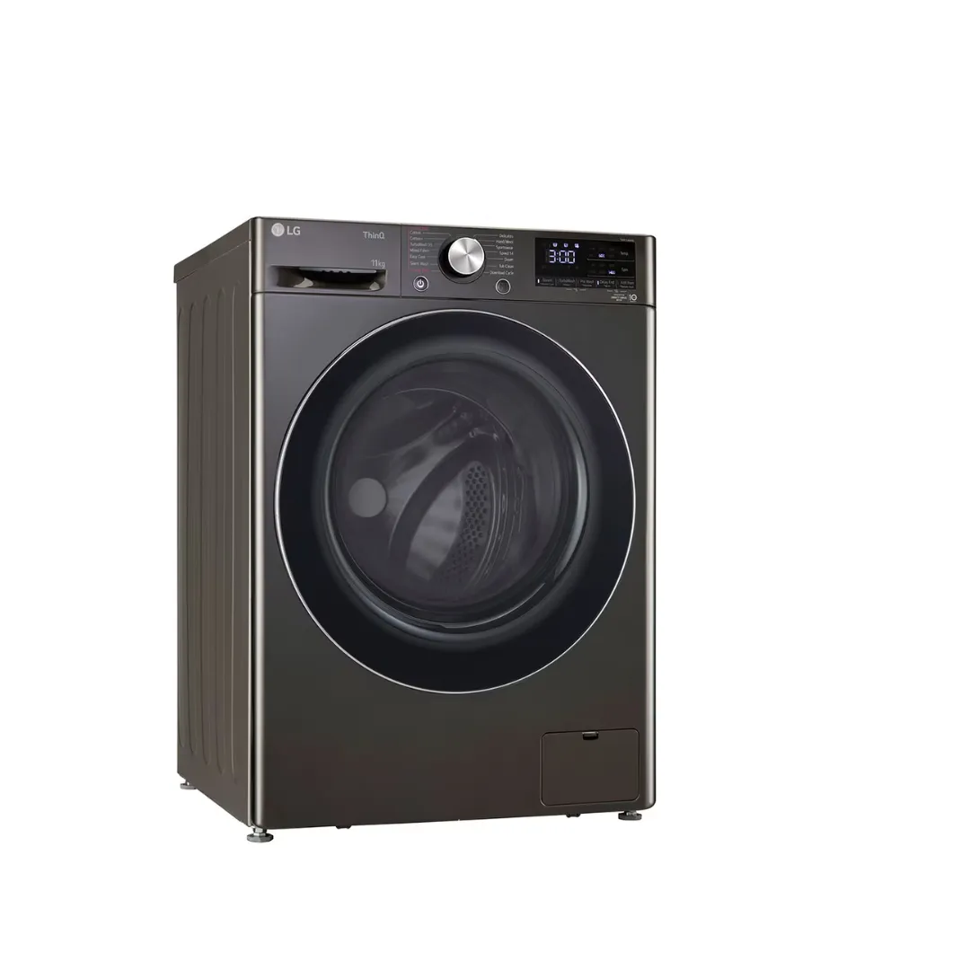 LG 11Kg Front Load Washing Machine, AI Direct Drive™, Black VCM