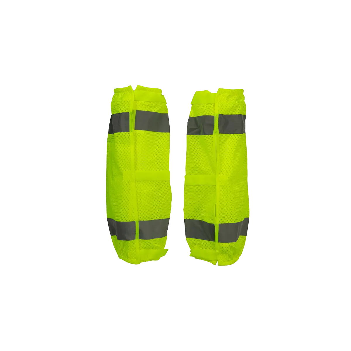 LMG-CE ANSI Class E Lime Mesh Reflective Leggings/Gaiters With Adjustable Velcro Closures