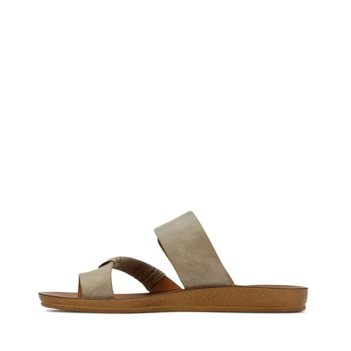 Los Cabos Bria Taupe Light Flexible Sandal Jandal