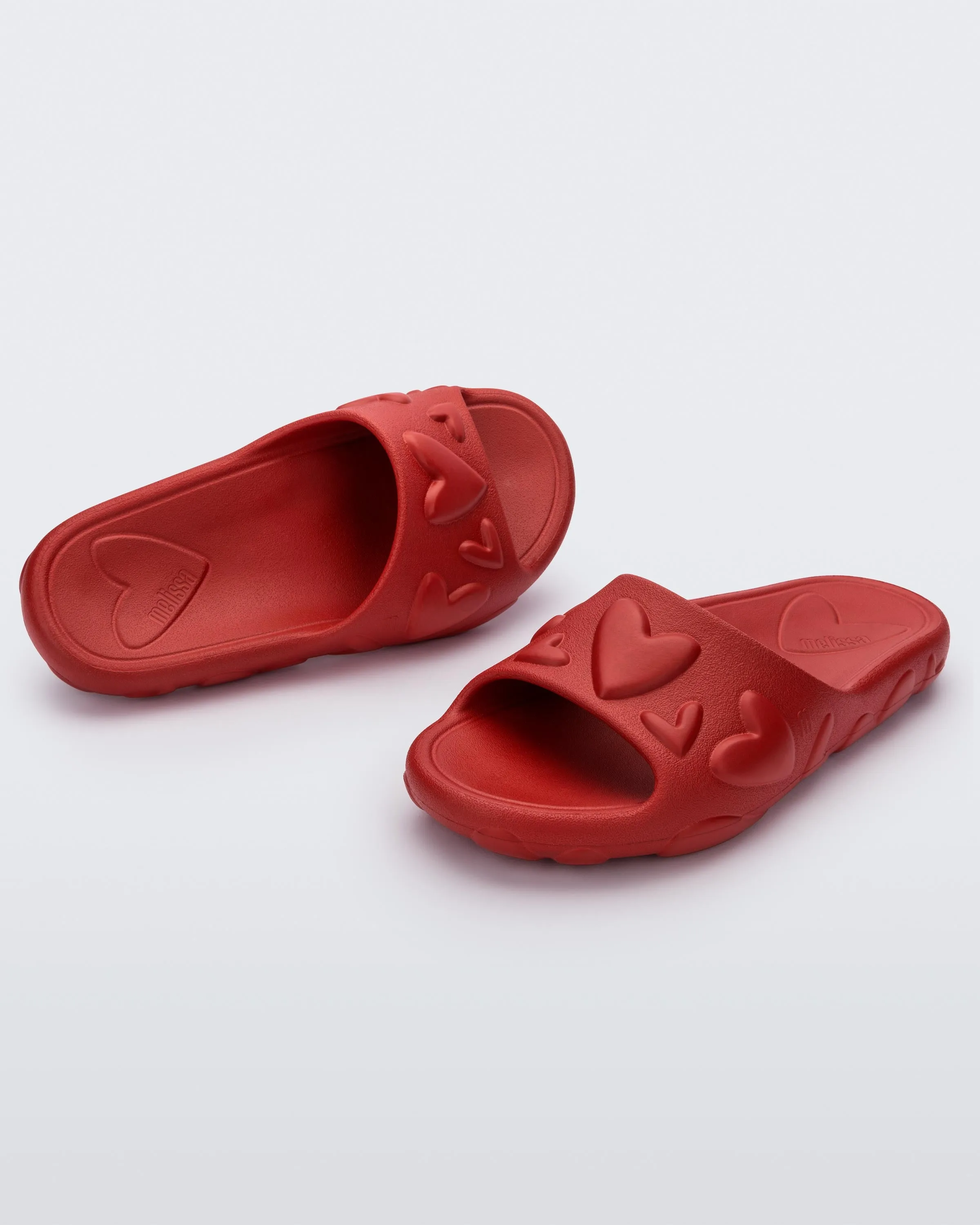 Melissa Free III AD Red Slides For Women